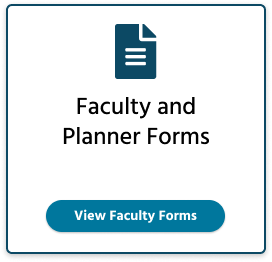 Faculty and Planner Forms